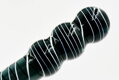 Skleněné dildo 3 Balls Long Black