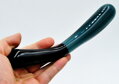 Skleněné dildo Black Tube
