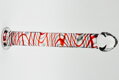 Skleněné dildo Colorful pattern red
