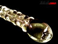 Skleněné dildo Crystal Circus