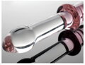 Skleněné dildo Large Pink