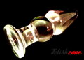 Skleněné dildo Dual Ball