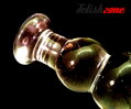 Skleněné dildo Dual Ball