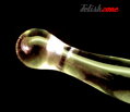 Skleněné dildo Pipe Ball