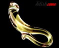 Skleněné dildo Snake