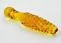 Skleněné dildo Yellow Corn