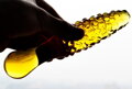 Skleněné dildo Yellow Corn