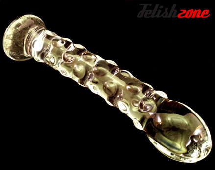 Skleněné dildo Crystal Circus