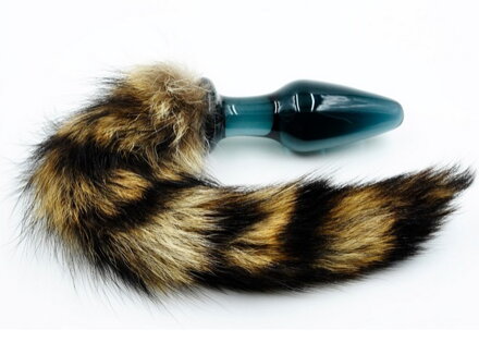 Skleněné dildo Fox Tail