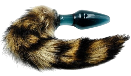 Skleněné dildo Fox Tail