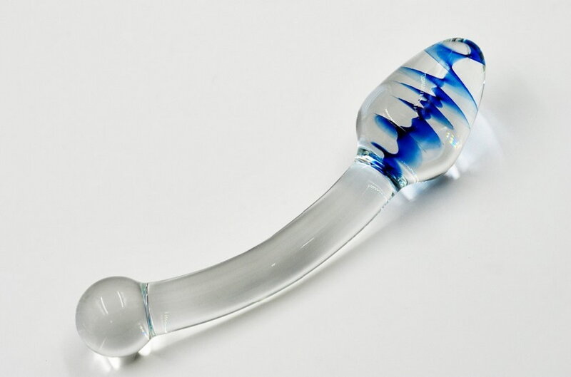 Skleněné dildo blue dream Skleněné dildo blue dream