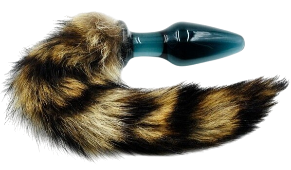 Skleněné dildo Fox Tail