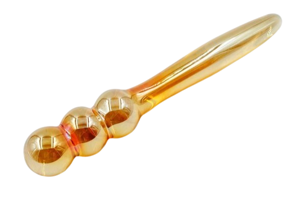 Skleněné dildo 3 Balls Knife